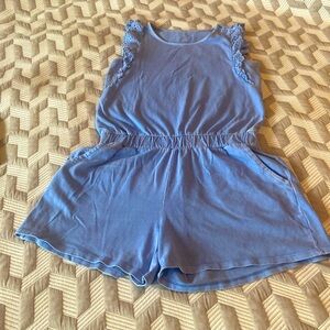Gap Girl’s Eyelet Shorts Romper XL